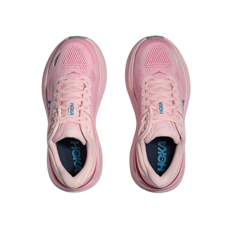 Hoka Bondi 9 Rose Tea Petal – Running Shoes Women's