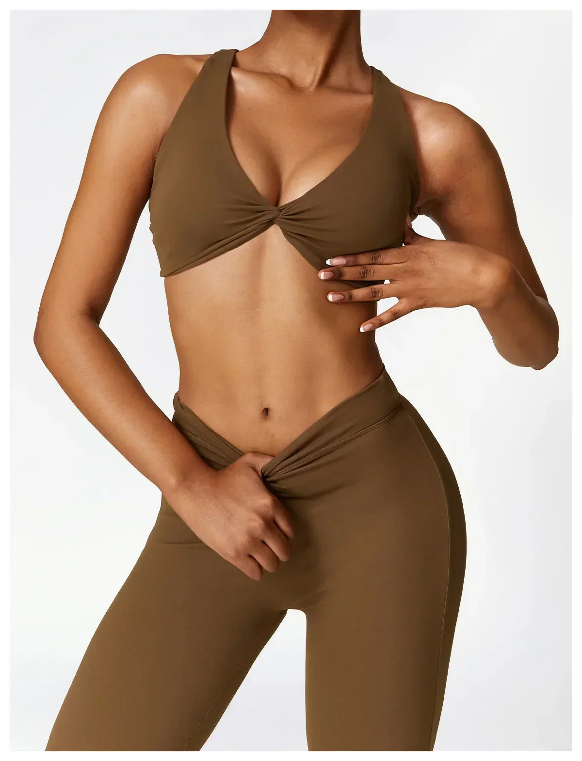 V-shaped Hip Yoga Pants Flare Leggings Women High Waist Wide Leg Pants Women Gym Fitness Sports Flared Pant Dance Trousers