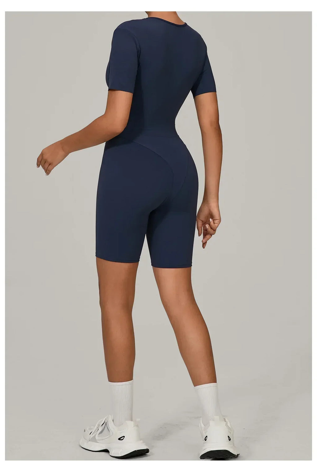 Summer Jumpsuits Short Sleeve Yoga Bodysuit Women Yoga Set Gym Tracksuit Push-up Rompers Workout Clothes Dance Fitness Bodysuit