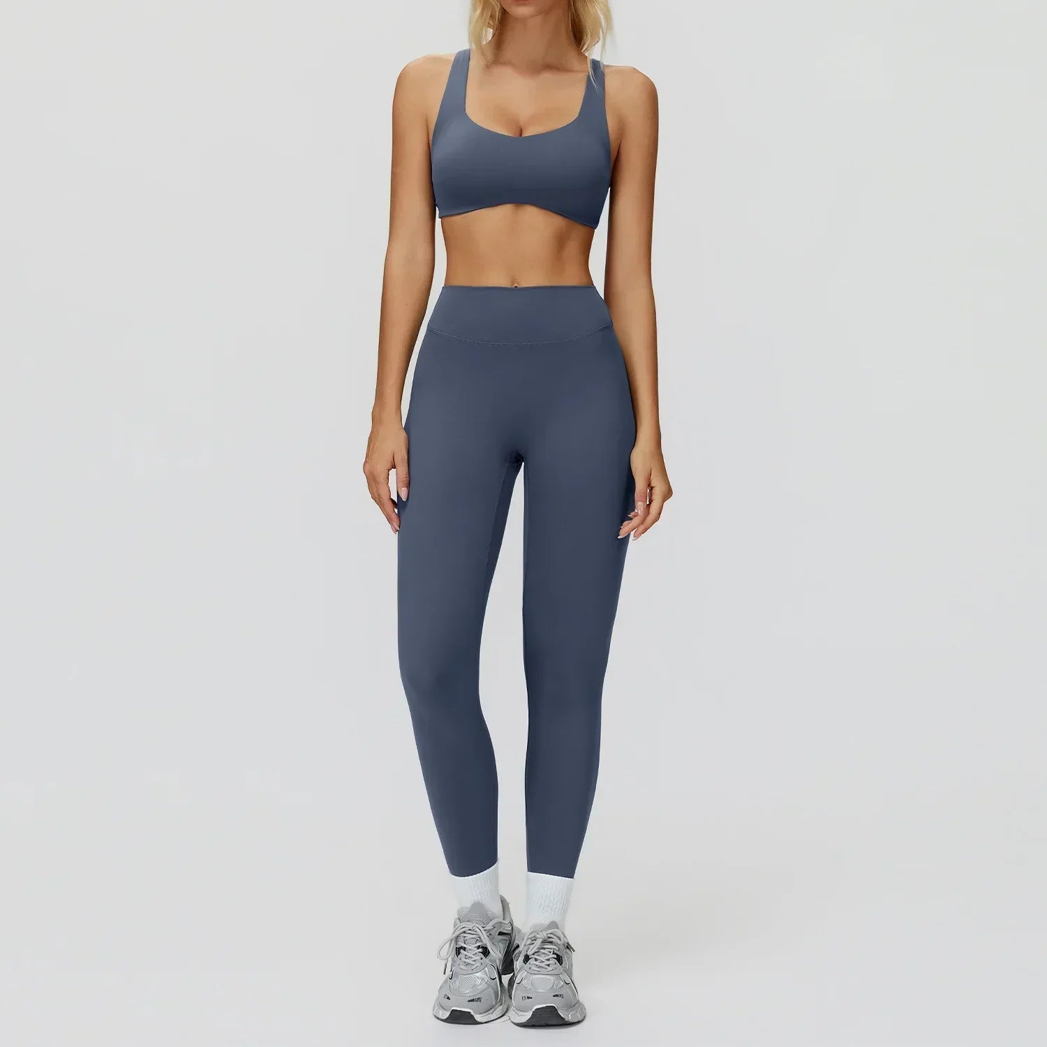 Yoga set 2 pieces women's sportswear gym clothes exercise running fitness set