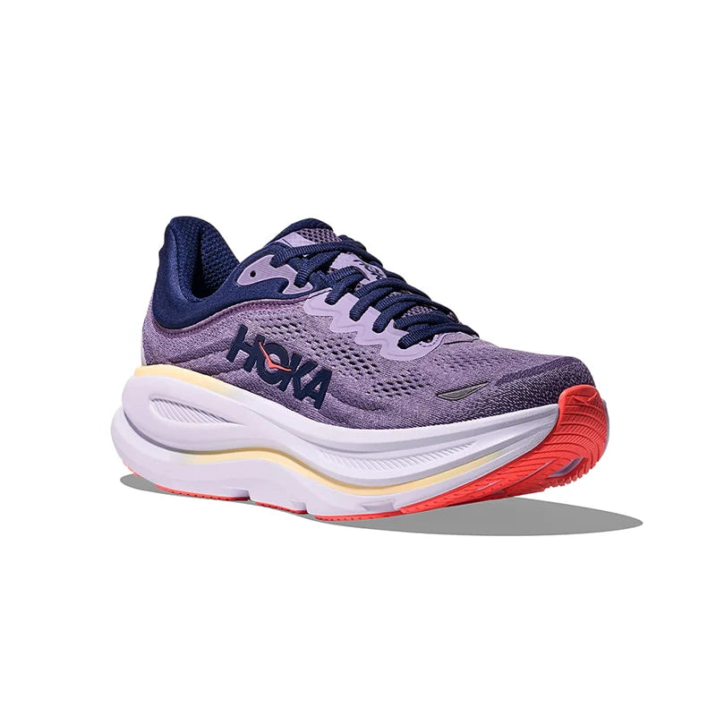 Hoka Bondi 9 Rose Tea Petal – Running Shoes Women's