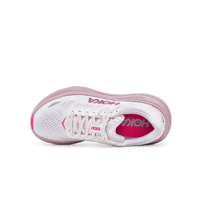 Hoka Bondi 9 Rose Tea Petal – Running Shoes Women's