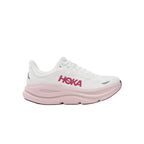 Hoka Bondi 9 White Pink Opal – Running Shoes Women's