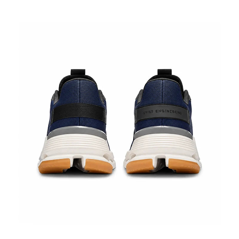 On Running Cloudnova Form 2 Black Ivory | Platform Sneakers - Men's