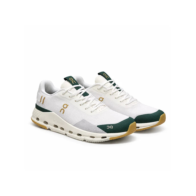 On Running Cloudnova Form 2 Black Ivory | Platform Sneakers - Men's